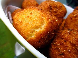 Golden hushpuppies pictured on the Word’s Best Hushpuppies website